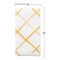 Durable White with Gold Diamond Paper Dinner Napkins (600 Napkins)